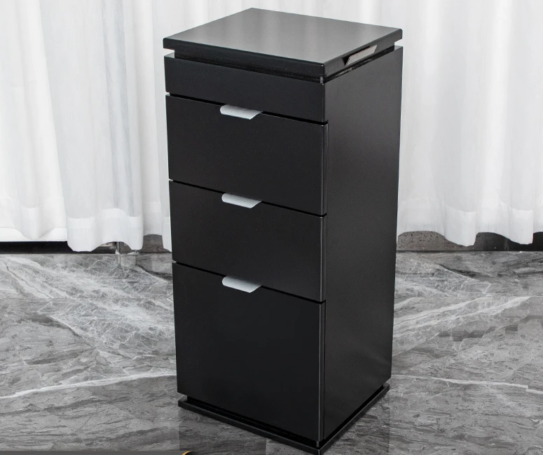 Barber shop exclusive 3AM high-end stainless steel drawer hair cutting storage cabinet with the same design