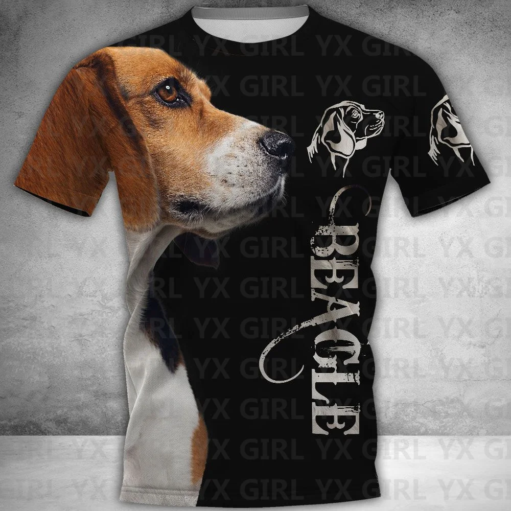 AZAWAKH 3D Printed All Over T Shirts Funny Dog Tee Tops shirts Unisex