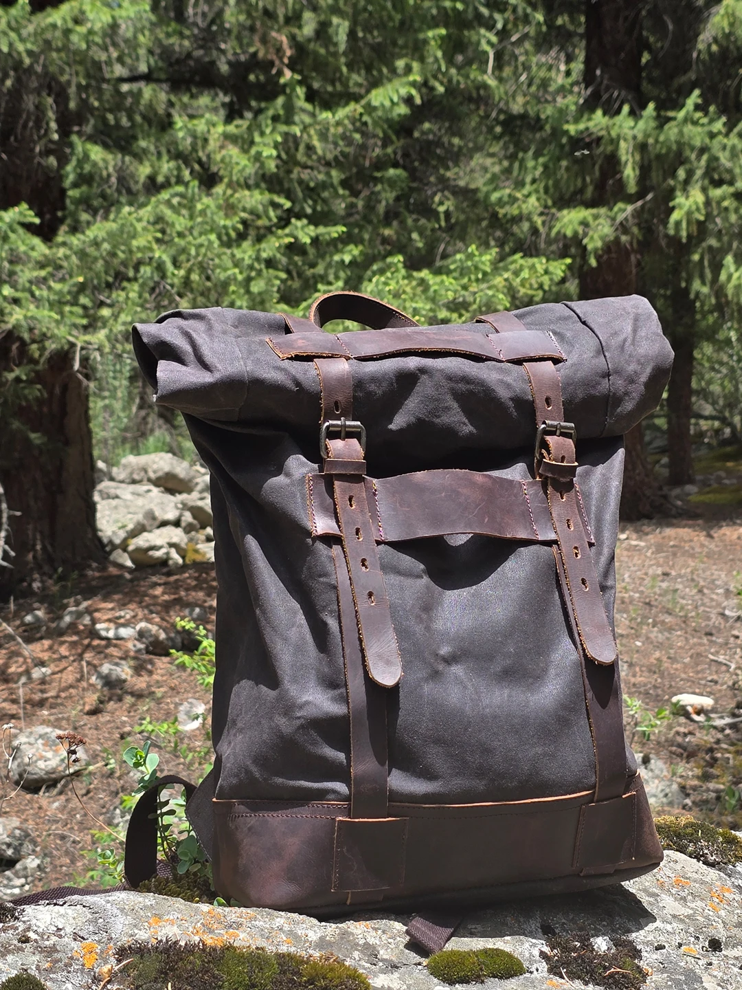 MUCHUAN Retro Canvas Large Cap - Canvas Backpack Casual recension och pris