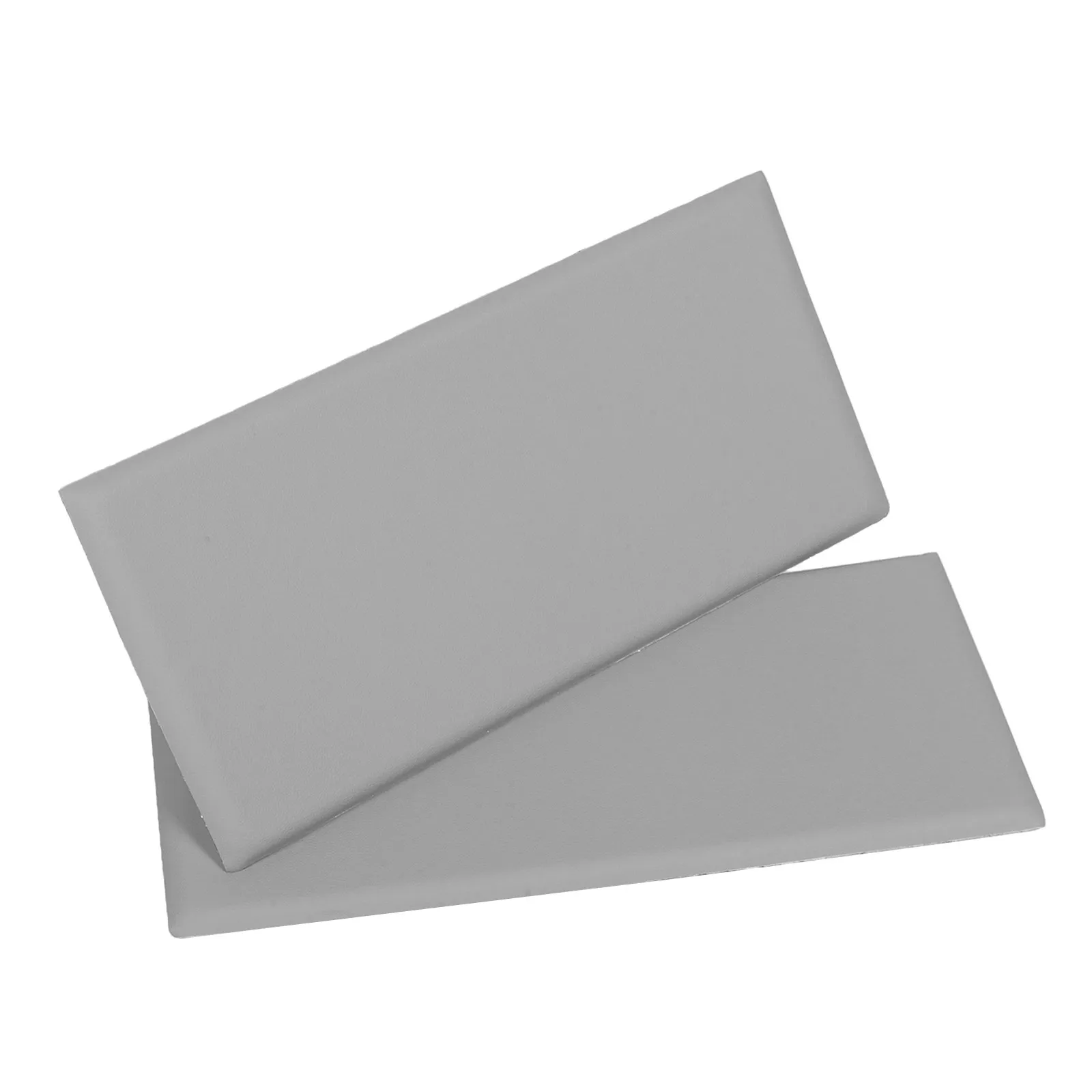 2Pcs Anti Collision Wall Pads 19.69 X 9.06 Inch Soft Padded Wall Tiles for Bedroom Proof Protection Playroom Decor