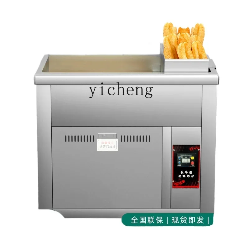 

zz electric fryer oil and water separation fryer commercial stall large capacity