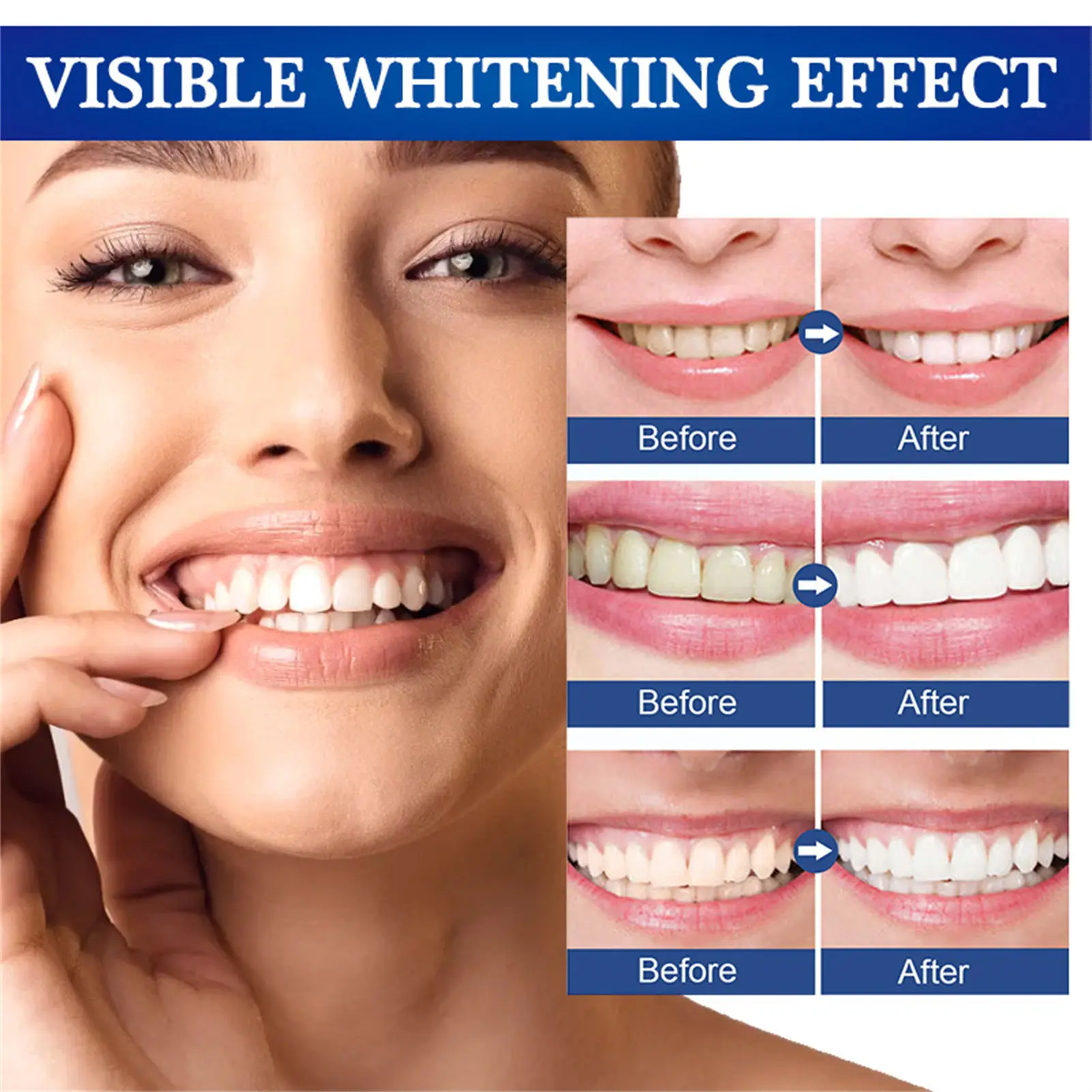 New Hot Tooth Whitening Essence Pen Breath Refreshing Whitening Serum for Stain Removal and Fresh Breath