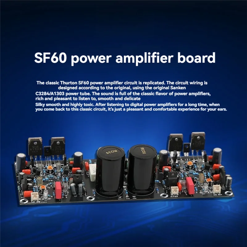 FFYY-SF60 High-Power Amplifier Board Dual Channel Fever Grade Class A/B Super Amplifier With LM3886 TDA7293