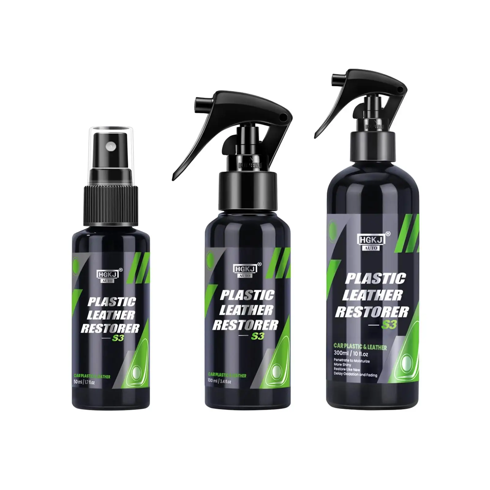 50 + 100 + 300ml auto in pelle plastica Renovator balsamo r schiuma Spray