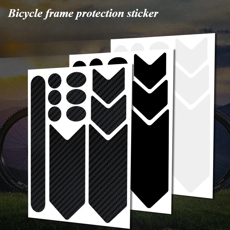 

Устойчивая к царапинам наклейка на велосипед, рама горного велосипеда, защитная пленка от царапин, аксессуары для велосипеда, наклейки, 1 компл.