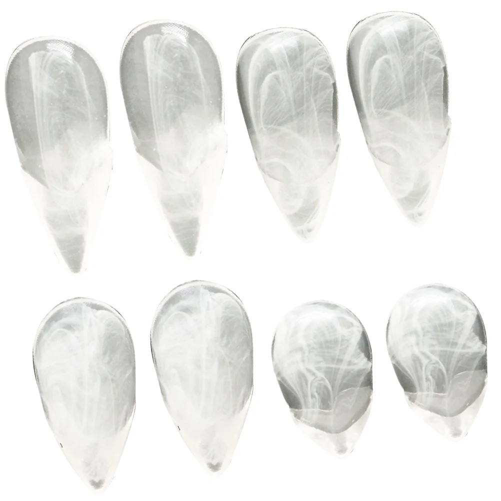 4 Pairs Vampire Dentures Realistic Zombie Fangs Teeth Toy Fake Funny Creative Costume Tooth For Cosplay