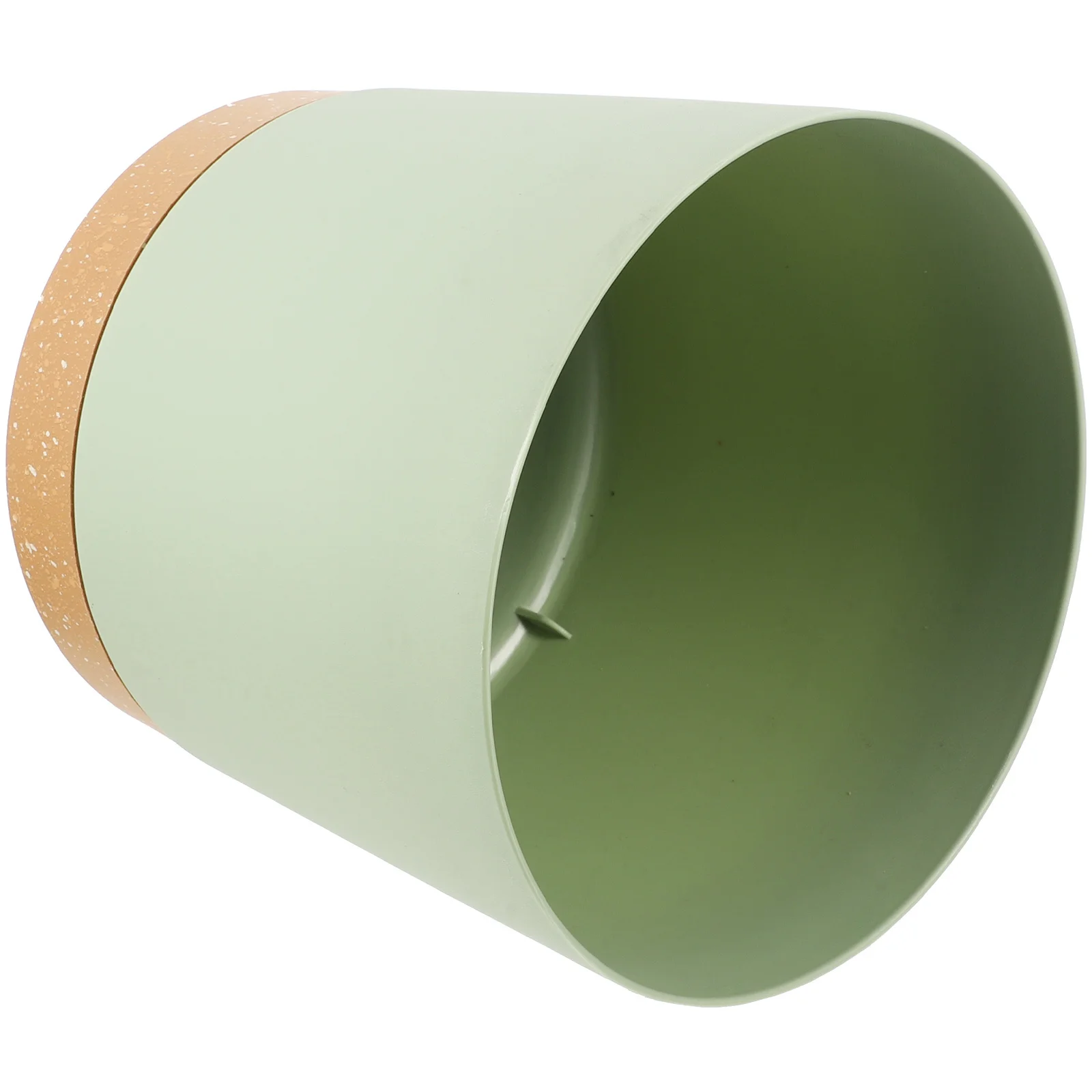 

2Pcs Flower Pot with Tray Durable Resin Planter for Indoor Plants Small Succulents Garden Home Office Flower Pot