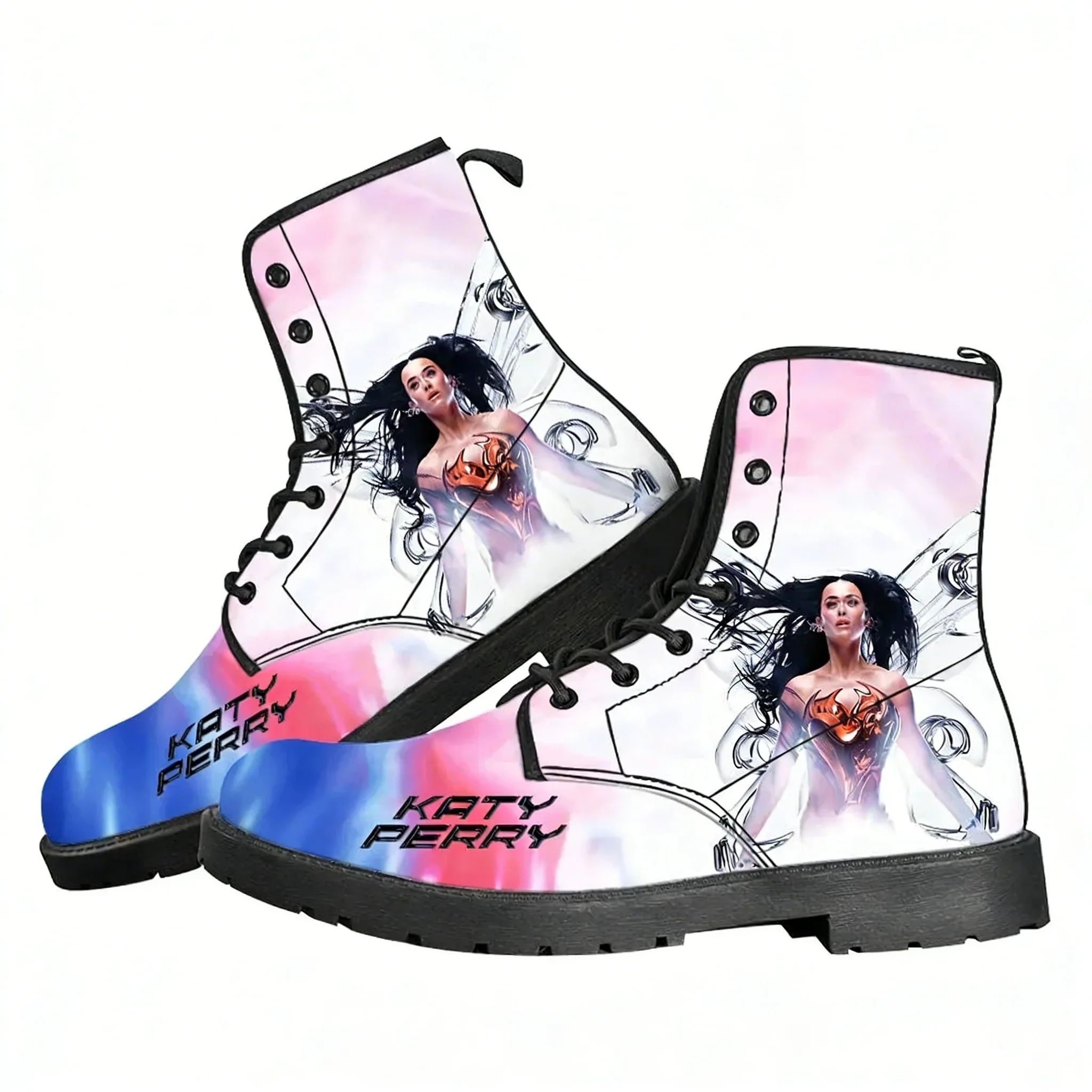 

Katy Perry Singer Casual Boots Mens Womens Shoes Retro Street 3D Lightweight water proof Boot Outdoor Customize Made Boots