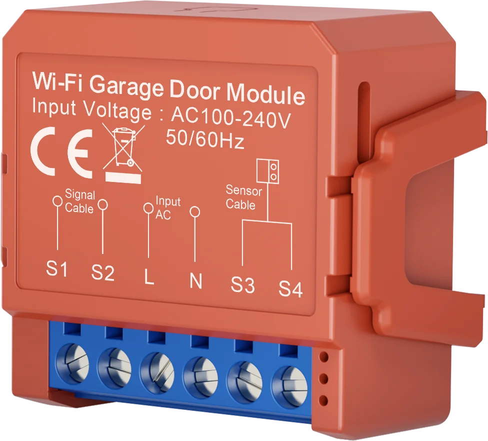 Módulo controlador de motor de abridor de puerta wifi o zigbee Tuya, interruptor de Control remoto inteligente, funciona con el asistente de Google Home Alexa