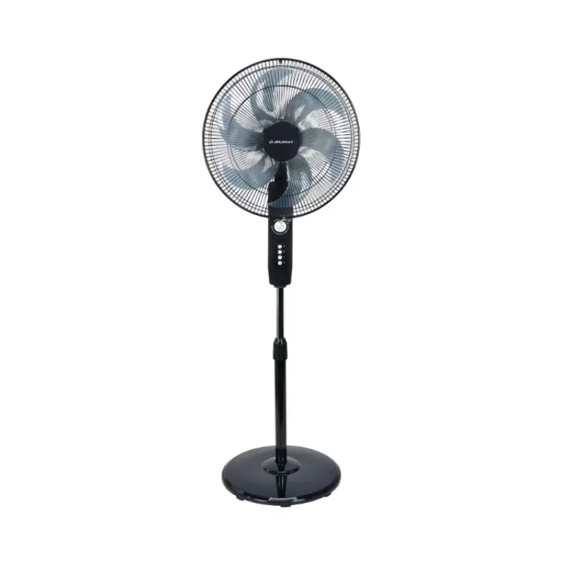 16 Inch Pedestal Fan Bedroom Oscillating Fan 3 Speeds Adjustable Height Floor Standing Fan for Living Room Kitchen Home Office