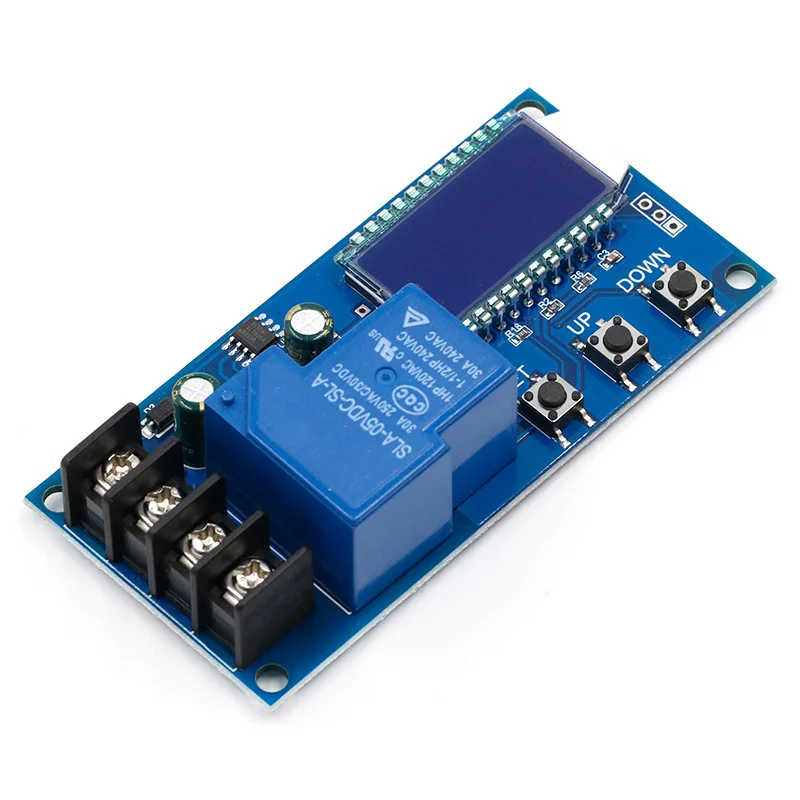 DC6-60v 30A Lagerung Batterie Lade Control Module Power Off Überladung Schutz Bord Ladegerät Zeit Schalter LCD DisplayXY-L30A