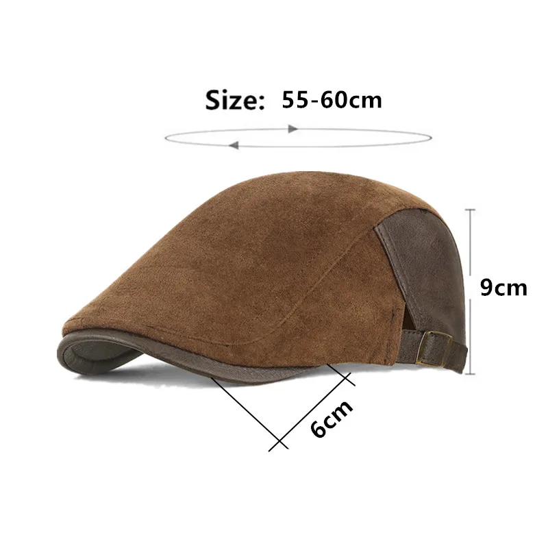 New Autumn Retro Vintage Distressed Berets Men's Cap Personality Fashion Camping Party Hat Women's Hat gorras casquette 모자 кепка