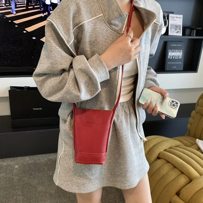 

Женская сумка через плечо из полоса и мальярской кожи, модная, просторная, мягкая, повседневная, изысканного внешнего вида ​