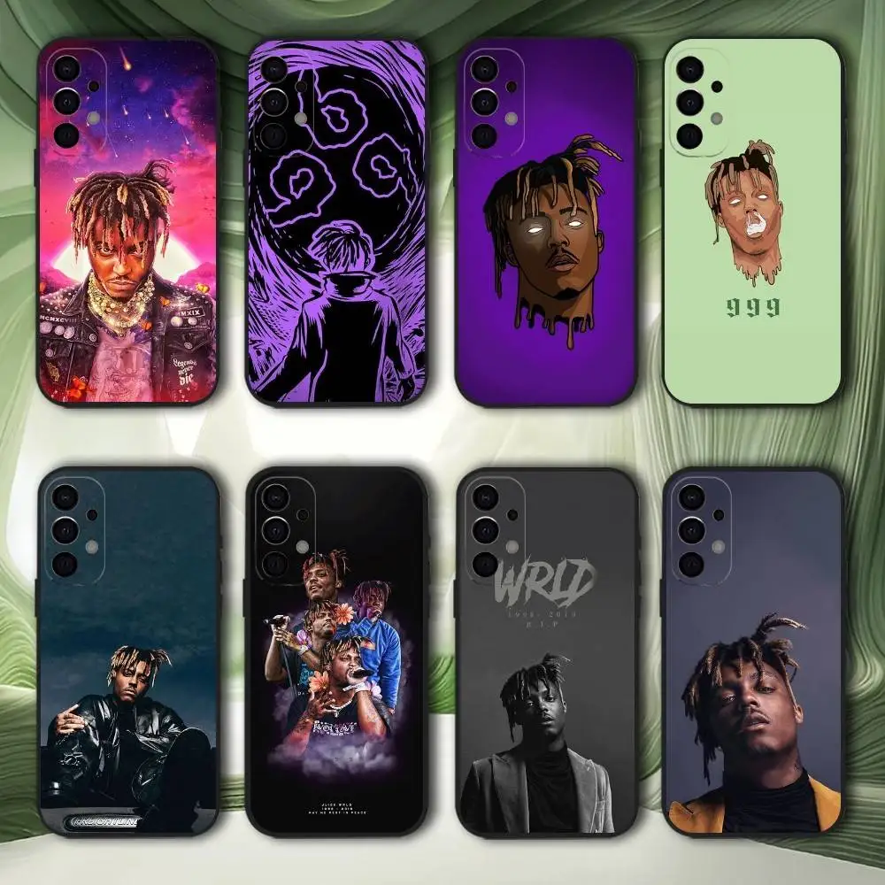 

Rapper J-Juice W-Wrld Phone Case For Samsung S25,S24,S21,S22,S23,S30,Ultra,S20,Plus,Fe,Lite,5G Black Cover
