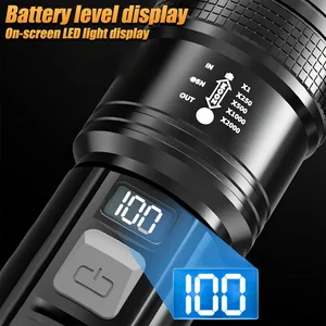 LED LED Ultra Bright 2000LM-C-Typ-C-Typ Langstrecke Zoom Taktische Torch Outdoor Notfallfischereifischerfischerei 10 Hauptverkauf persönlicher Verteidigungsstift - №6