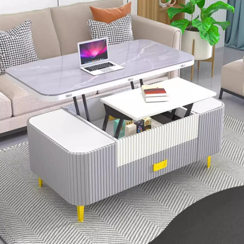 Mobile Living Coffee Table Trau Organizer White Small Nordic Coffee Table Mesa Lateral Modern Kaffee Tische Home Furniture