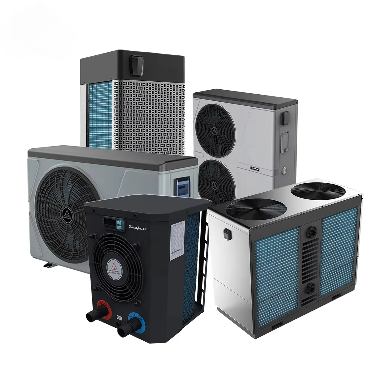 Premium Pool Heater Swimming Heat Pump 380V 2.62kW Electric Pool Water Heater