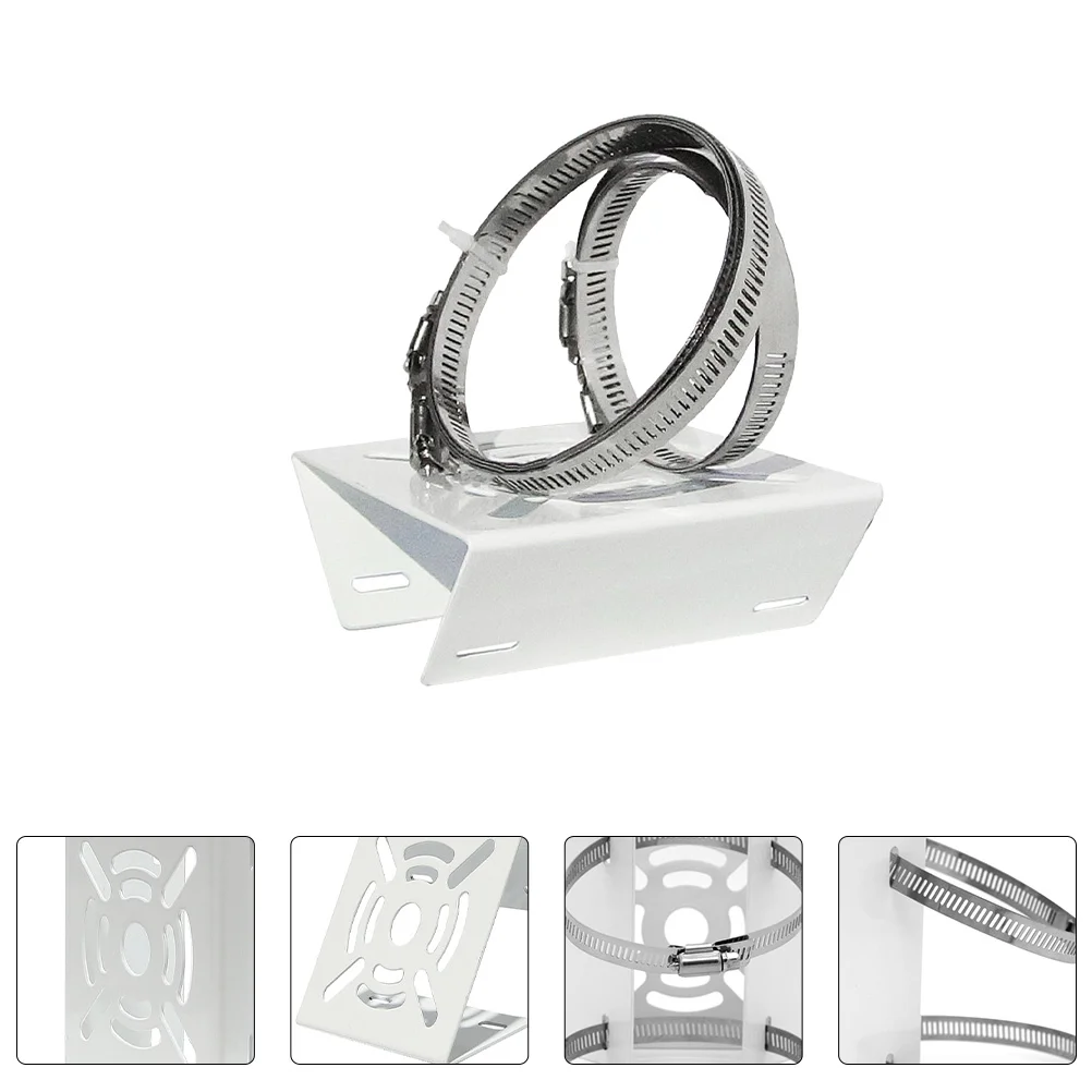 

Security Camera Bracket 2 Sets Universal Mounting Steel PTZ Dome CCTV Wall Ceiling Monitor Outdoor Indoor AdapterBracket