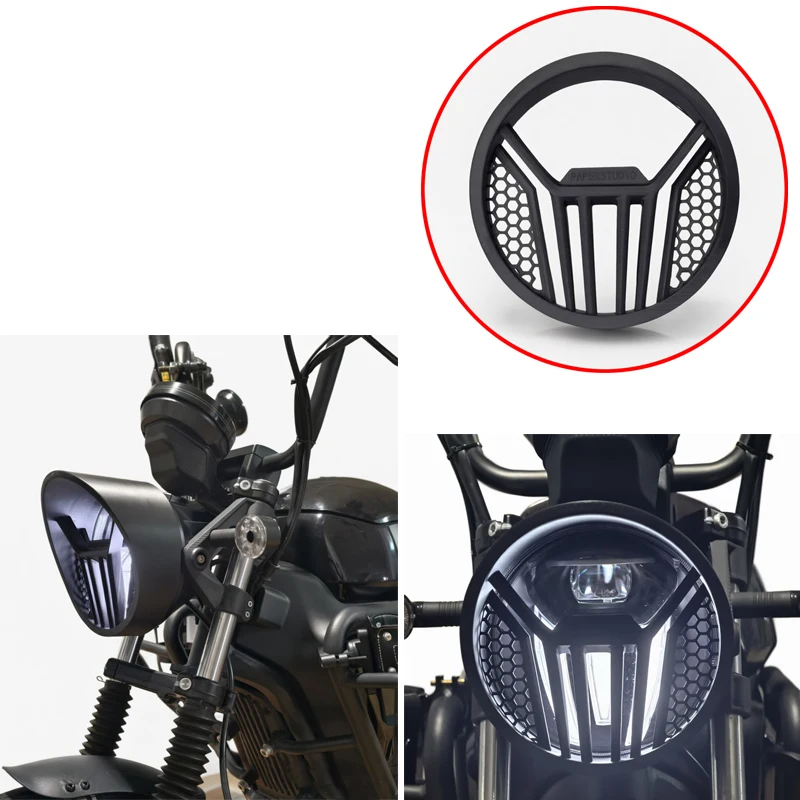 1PC 3D Printed ASA Lamp Cover for Tromox M03 M04 M05 High Temperature Resistant DIY Non-destructive Modified Headlight Protector