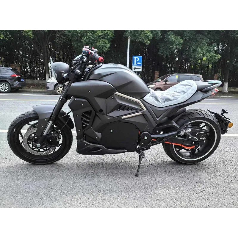 2025 أحدث عالية السرعة 3000 واط الكهربائية سباق الدراجات النارية 72 فولت محور عجلات المحرك 40 أمبير بطارية ليثيوم 100 كم/ساعة سرعة 70 كجم المدى الكهربائية #4