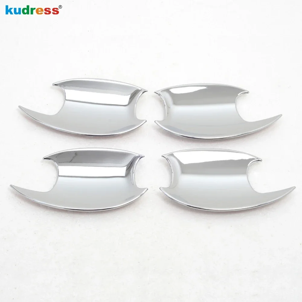 For Kia Sorento 2016 2017 2018 2019 ABS Chrome Car Side Door Handle Cup Bowl Cover Trim Molding Garnish Exterior Accessories