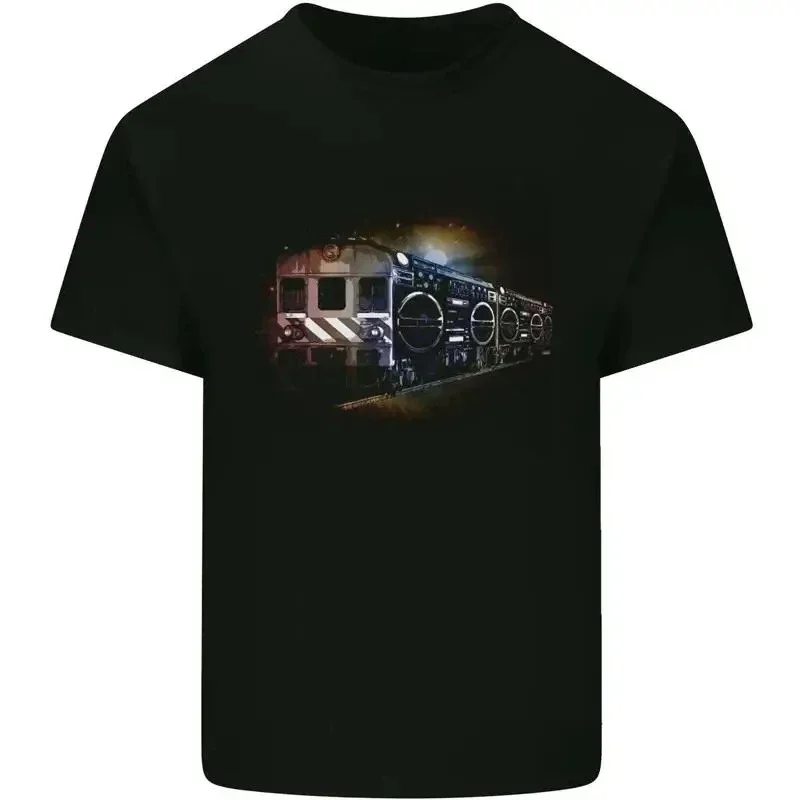 Mens Ghetto Blaster Train Dance Lightweight Cotton T-Shirt