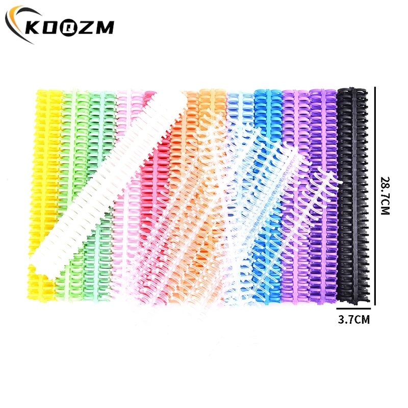 10Pc Album Binder Binder Ring 30Holes Circles Ring Loose-leaf Paper Book Scrapbook Album Binder Spiral A4 Notebook Binding Clips