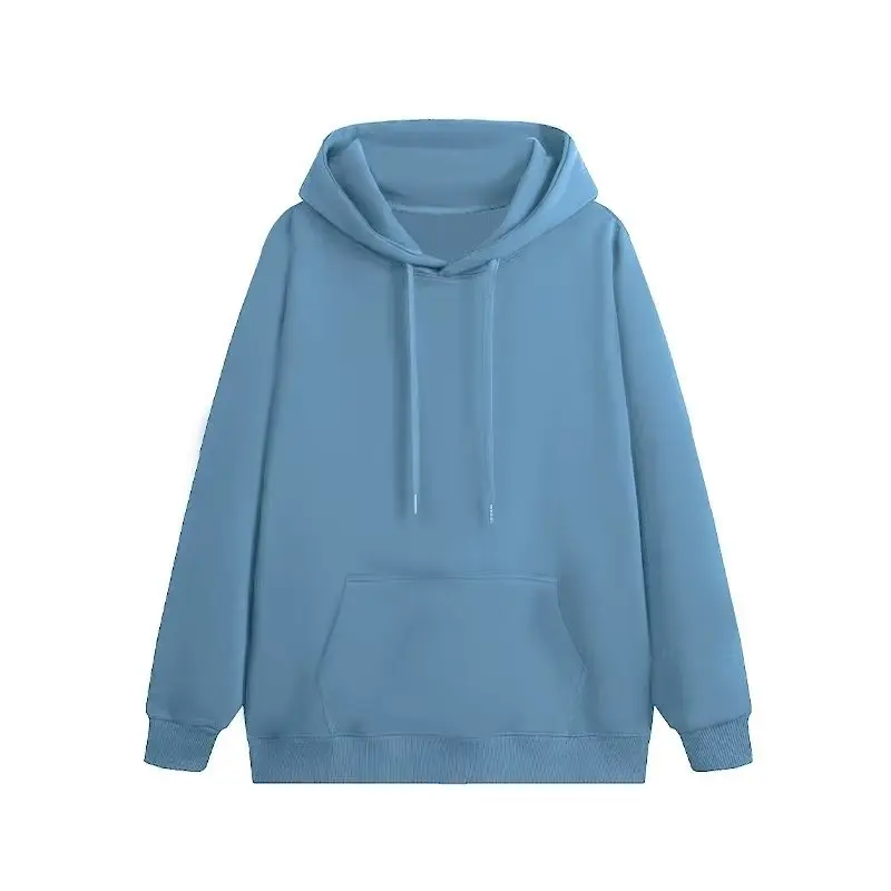 Herren- und Damen-Hoodies in Unifarben mit Taschen, Sport- und Fitness-Sweatshirts, modische Freizeitpullover in mehreren Farben – Detail 21
