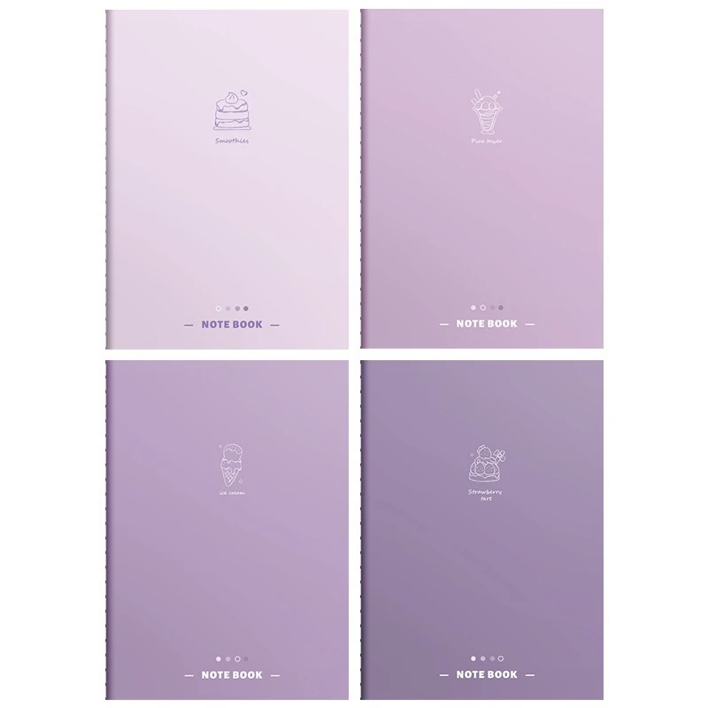 Thickened Gradient B5 Horizontal Line Notebook With Student Eye Protection Stitching Suitable For Business Office And Meetings