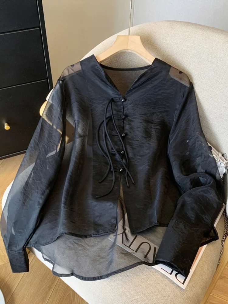 Vestido Longo Feminino La Chapelle, Solto, Cor Pura, Detalhes em Botão, Design para o Dia a Dia, Fibra de Poliéster Coreana