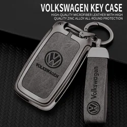 For Volkswagen VW Polo Tiguan Golf Jetta Beetle Eos Scirocco Up Transporter Sharan Car Key Cover Fob Case Shell Bag Accessories