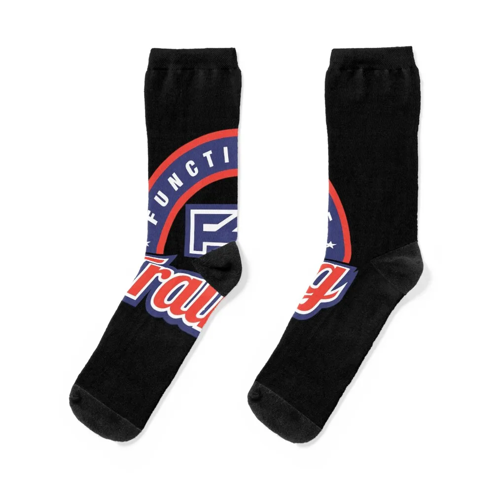 Official F45 Training \t Socks fashionable bright garter basketball cotton Socks Women's Men's