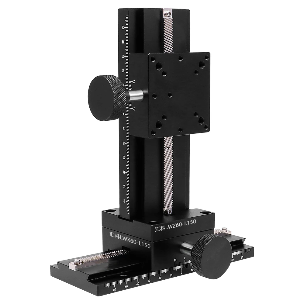 

Z-axis dovetail groove platform LWZ40/60/25 long stroke vertical lift type manual displacement fine-tuning optical slide