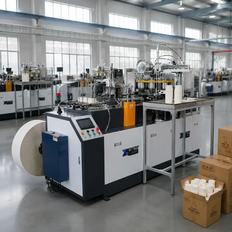 1 To 16oz 150pcs Paper Cup Forming Machine Disposable Cup Maker Customized Automatic Cup Forming Equipment