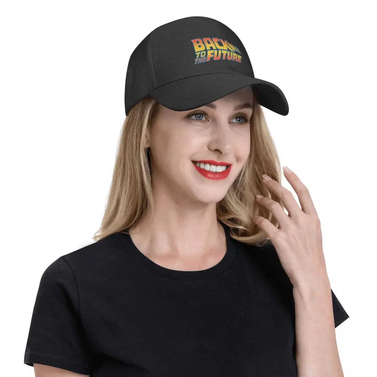 Custom Back To The Future Baseball Cap Women Men Breathable Dad Hat Sports Snapback Hats