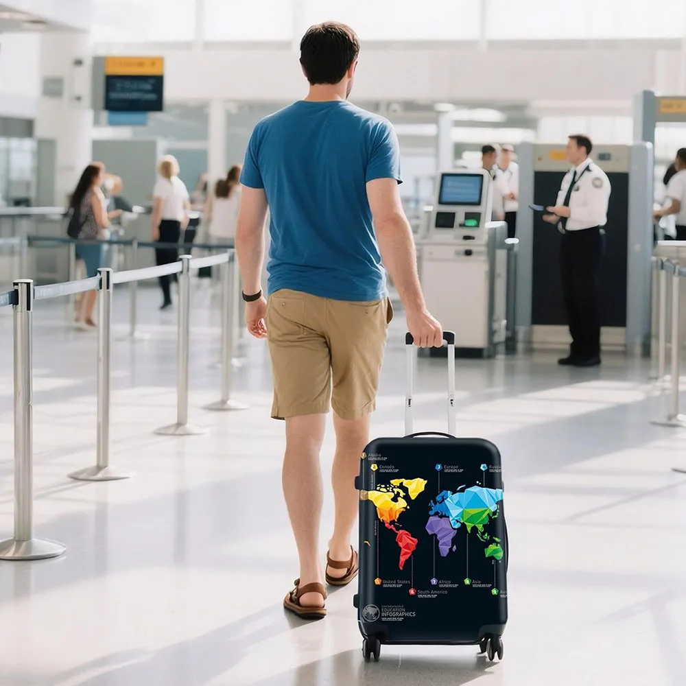 سميكة مرونة الأمتعة الغطاء الواقي سستة دعوى ل 18-32 بوصة حقيبة حقيبة يغطي غطاء عربة السفر الملحقات العملية #2