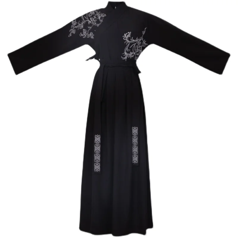 Ancient Chinese Dress Hanfu Men Traditional Embroidery Dresses China Style Martial Arts Cosplay Costume Kimono Student Uniform