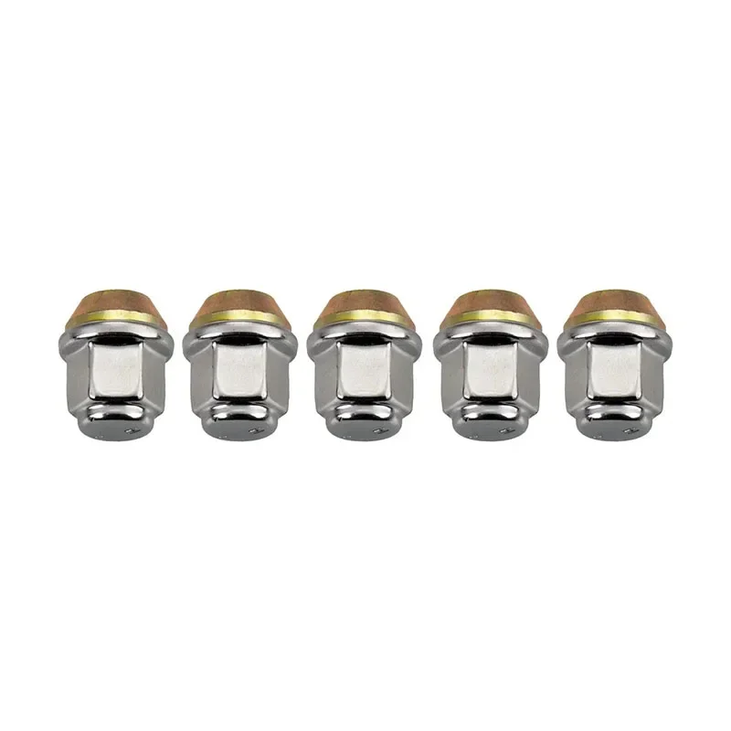 New Genuine 5PCS Wheel Lug Nut 06509769AA (M12x1.5) For Chrysler Town & Country Pacifica Dodge Grand Caravan Journey