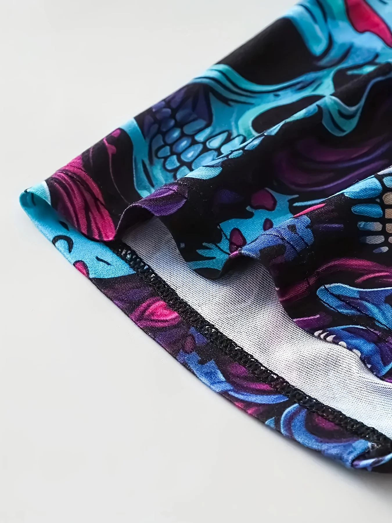 7pcs Random Fashionable Men Underwears, Comfortable, Soft, Fashionable, Printed, Casual and Versatile Men's Boxer Shorts image 5