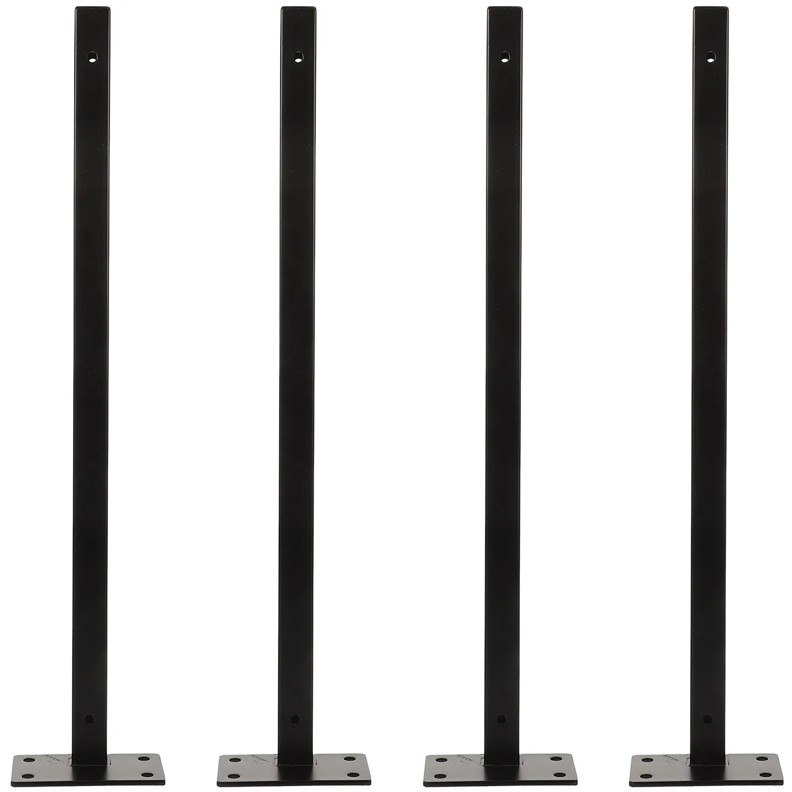 

4Pcs Invisible Floating Shelf Brackets Heavy Duty Wall Mount Supports Stainless Steel DIY Hardware for Living Room Shelving