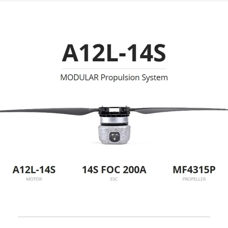T-MOTOR A12L 14S Large Agriculture Quadcopter Hexacopter   Motor 30L 50L Brushless DC  s Accessories in stock