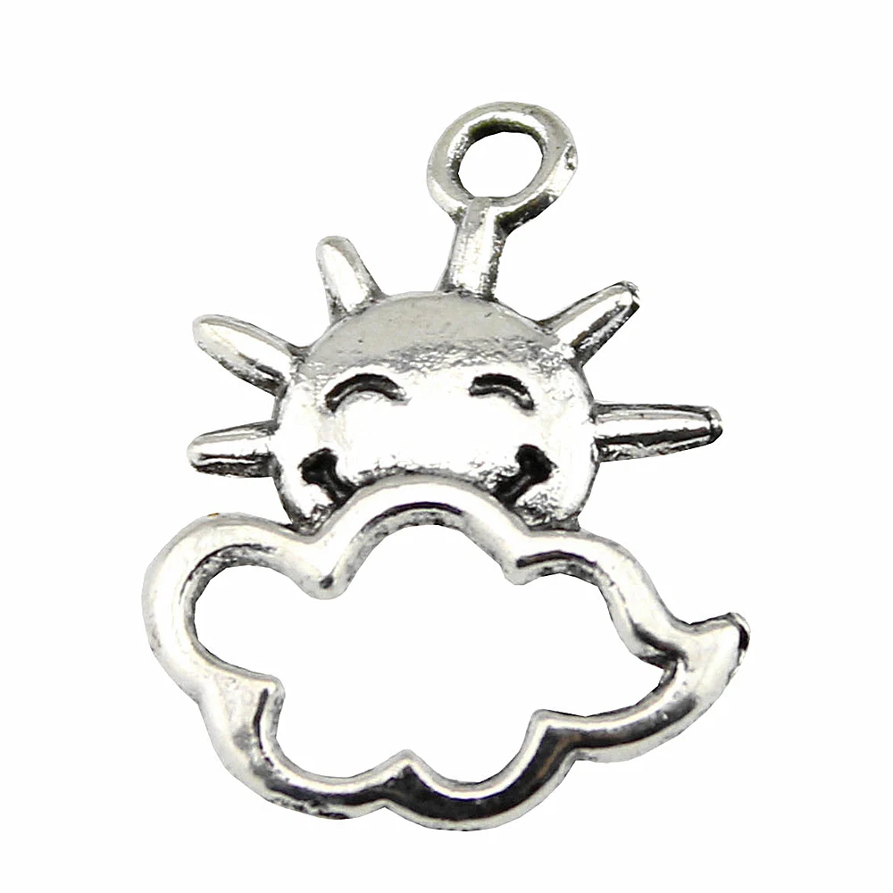 Car Pendant Graduation Charms Pendant Charms For Nails Sun Sunshine