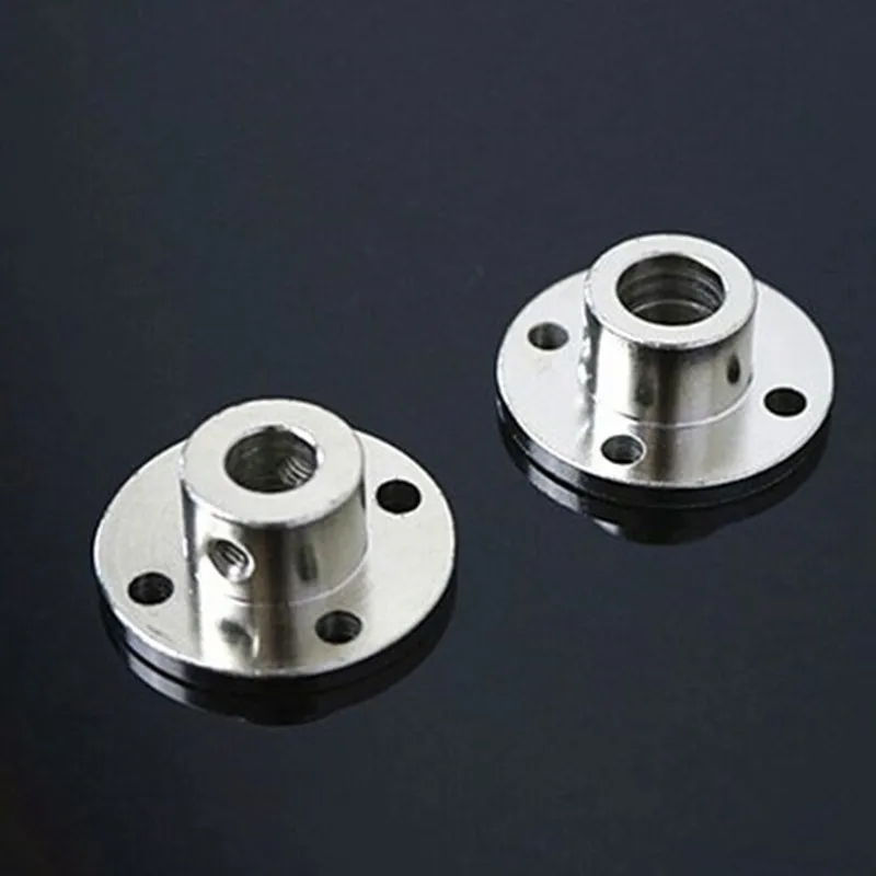 3/3.17/4/5/6/7/8/10/11/12/14mmmm Rigid Flange Coupling Motor Guide Shaft Coupler Motor Connector Shaft Axis Bearing Fittings