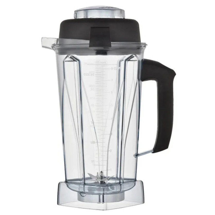 Recipiente para Licuadora Vitamix Flap Flap de 2L, Tazón Mezclador, Libre de BPA, Compatible, Sin Marca