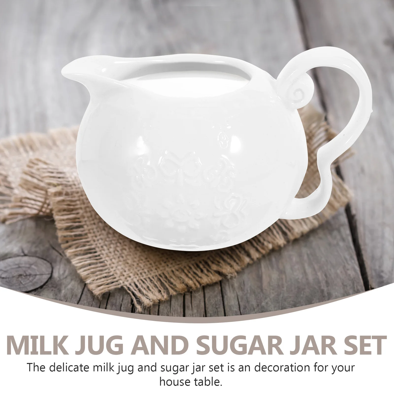 

Ceramic Sugar Bowl Coffee Cup Jar Container White Small Tea Canisters Storage Jars for Kitchen with Lid