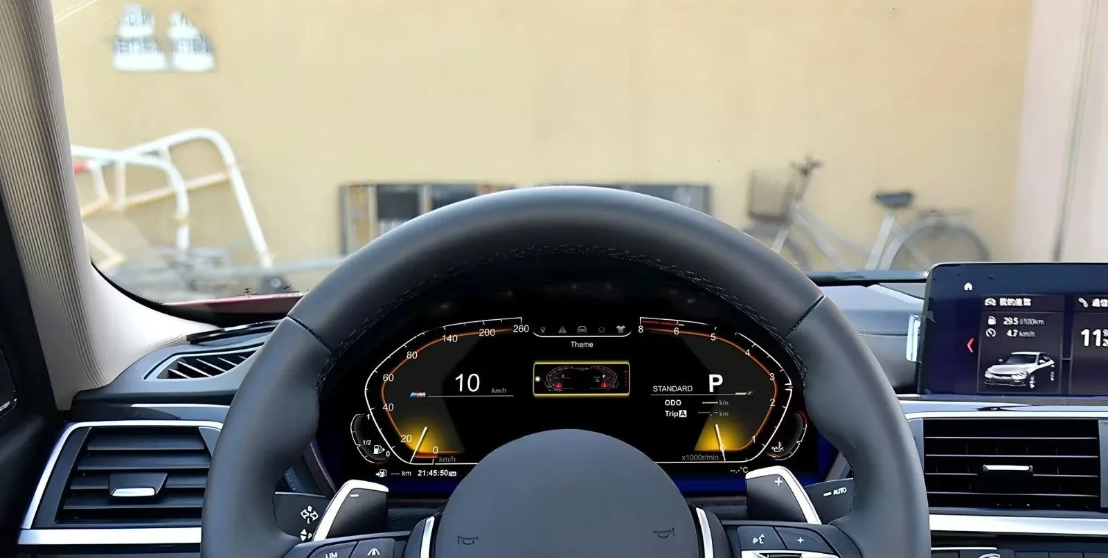 Car Digital Cluster Instrument for 4 Series F32/F33/F36 Dashboard Panel Virtual Cockpit Speed Meter Display Odometer Carpaly