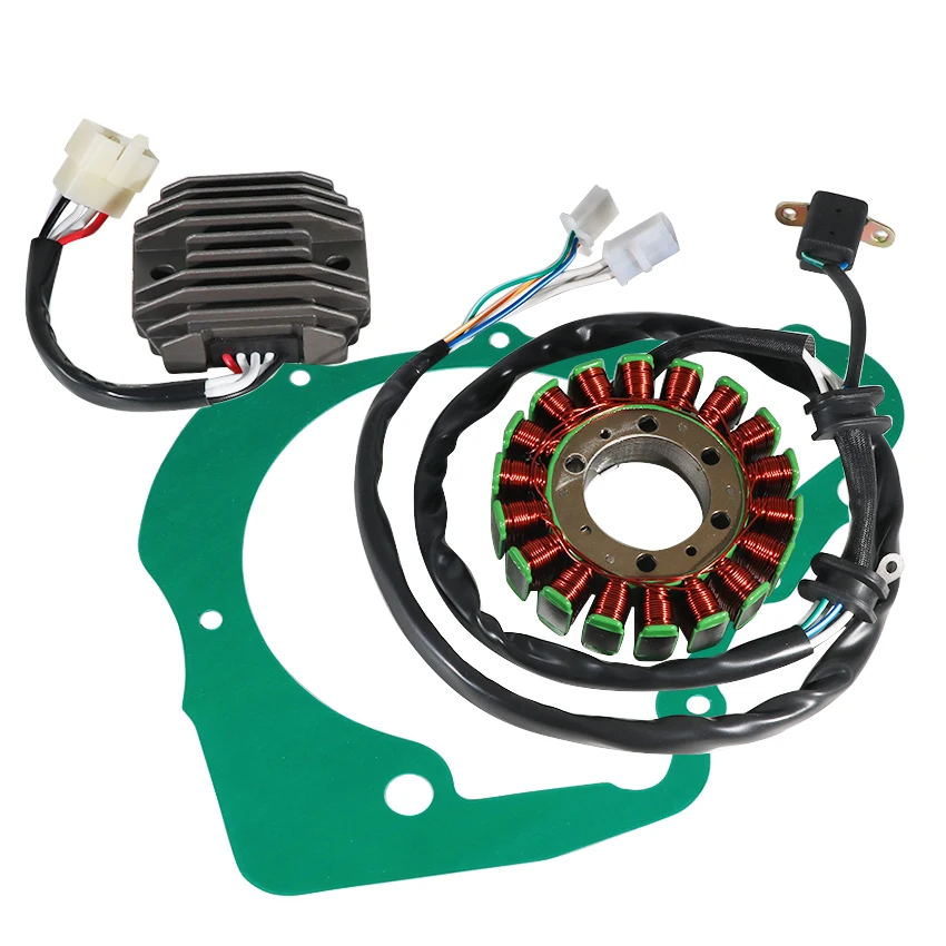 يناسب ياماها SRV250 رينيسا 1996-1997 سنوات منظم مغناطيسي الجزء الثابت لفائف مجموعات ربط السيراميك الارضي 4DN-81410-00/3LS-81960-00/3DM-15451-00