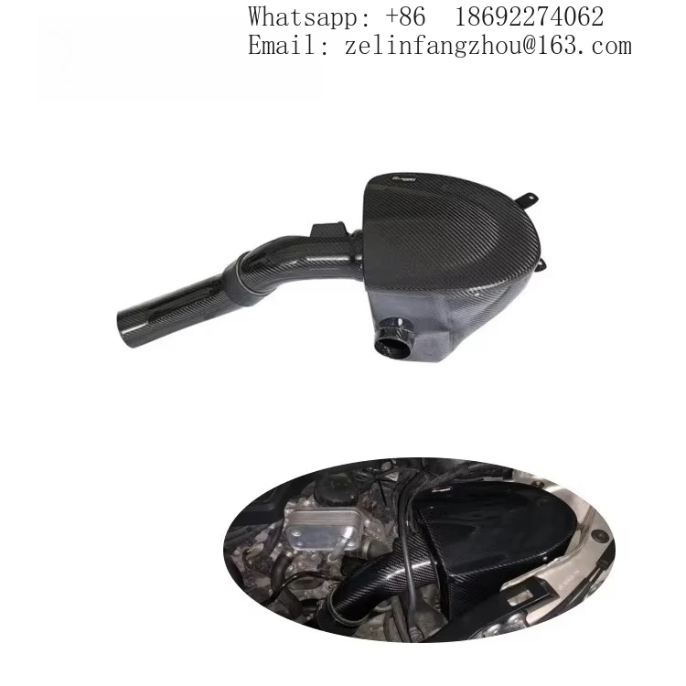 

Real Dry Carbon Fiber Air Intake System For BMW X3 N20 2.0T Air Induction System Replace Airspeed Brand Car Accessories