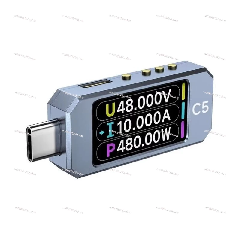 Measurement USB-C Resistance Load Multifunctional Adapter Board Voltage and Current USB Electronic Load