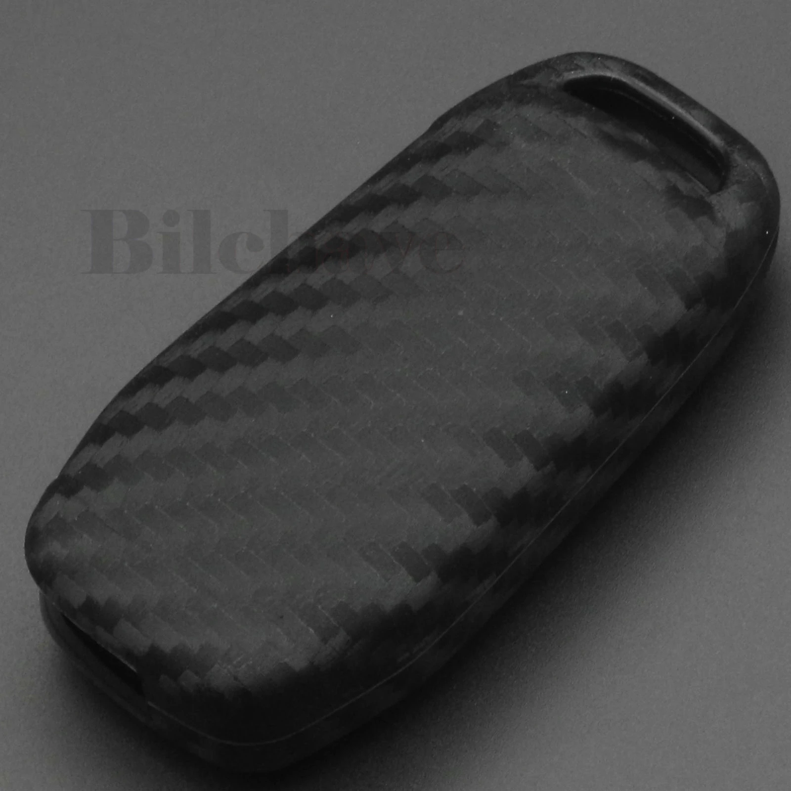 jingyuqin Carbon Fiber Silicone Remote Key Case Cover Fob For Ford Everest ESCORT Mondeo Keychain For 2/3 Buttons Protect